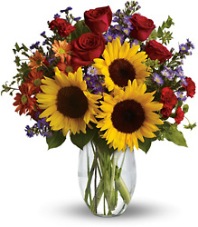 Sunny Skies from Brennan's Florist and Fine Gifts in Jersey City